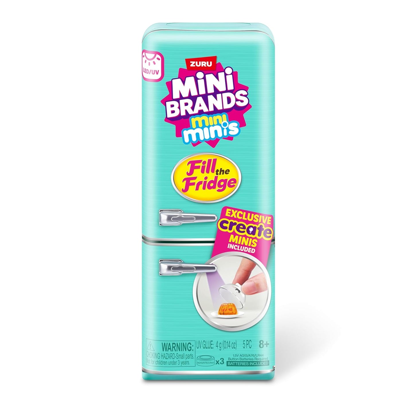 Mini Fridge with Mini Food Accessories & Kitchen Play Items