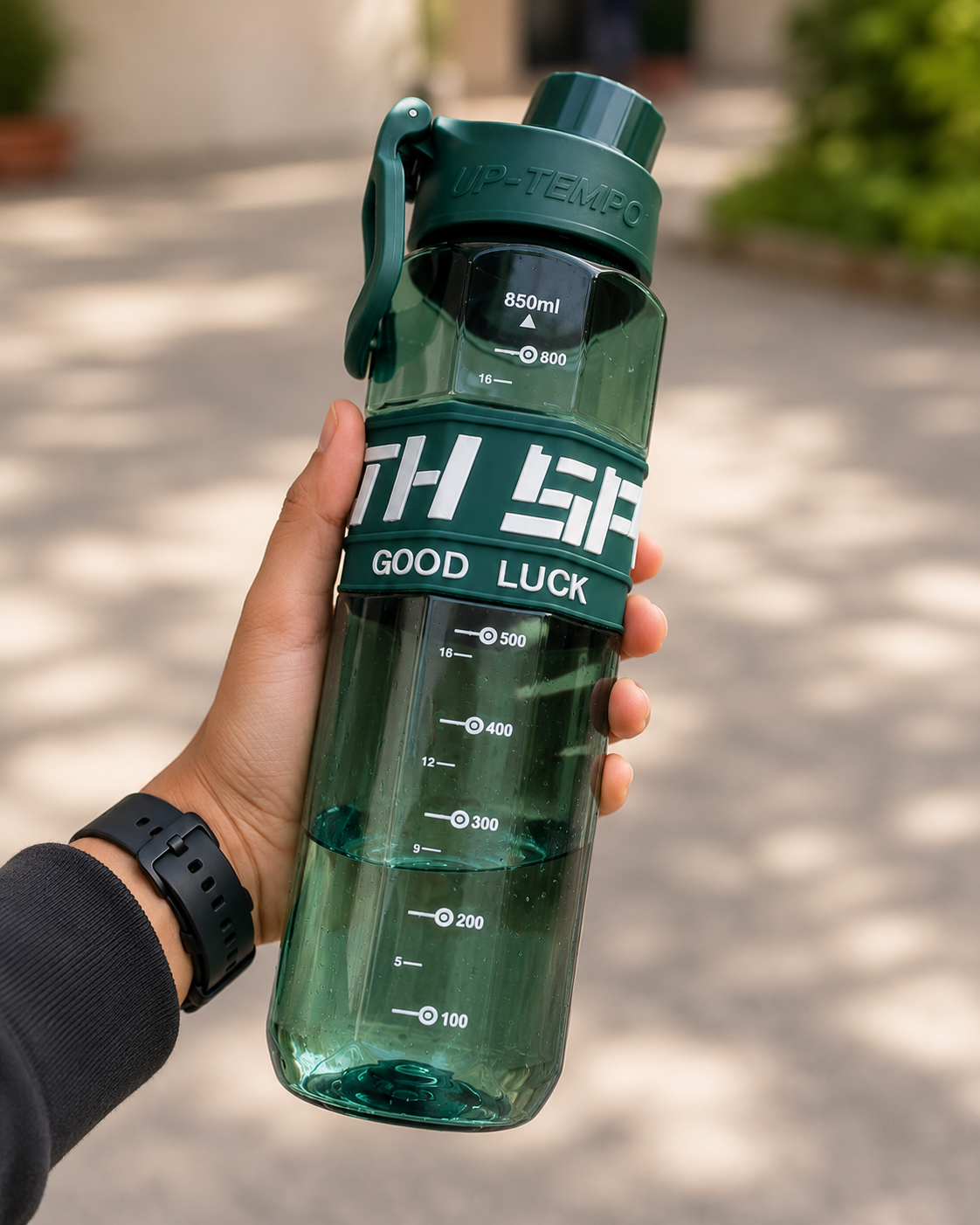 Portable Multi-Color Fitness Water Bottle