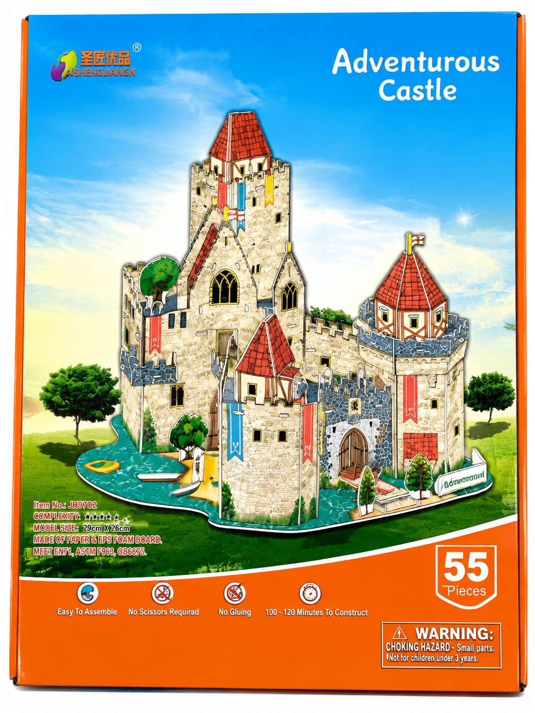 DIY 3D Foam Puzzle Model Kit