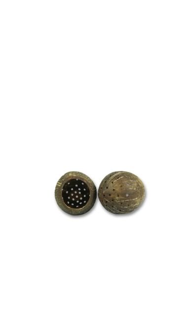 Handcrafted Coconut Shell Sambrani Dhoop Stand (pack of 2)