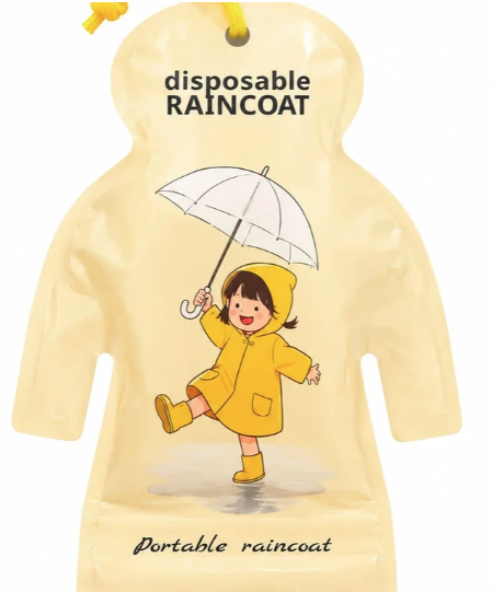 Cartvia Solid Boys & Girls Raincoat | Random color | pack of 1