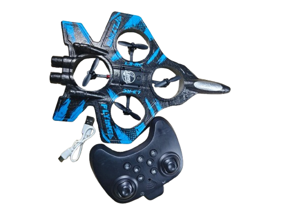 Rechargeable RC Fighter Aircraft Drone Toy