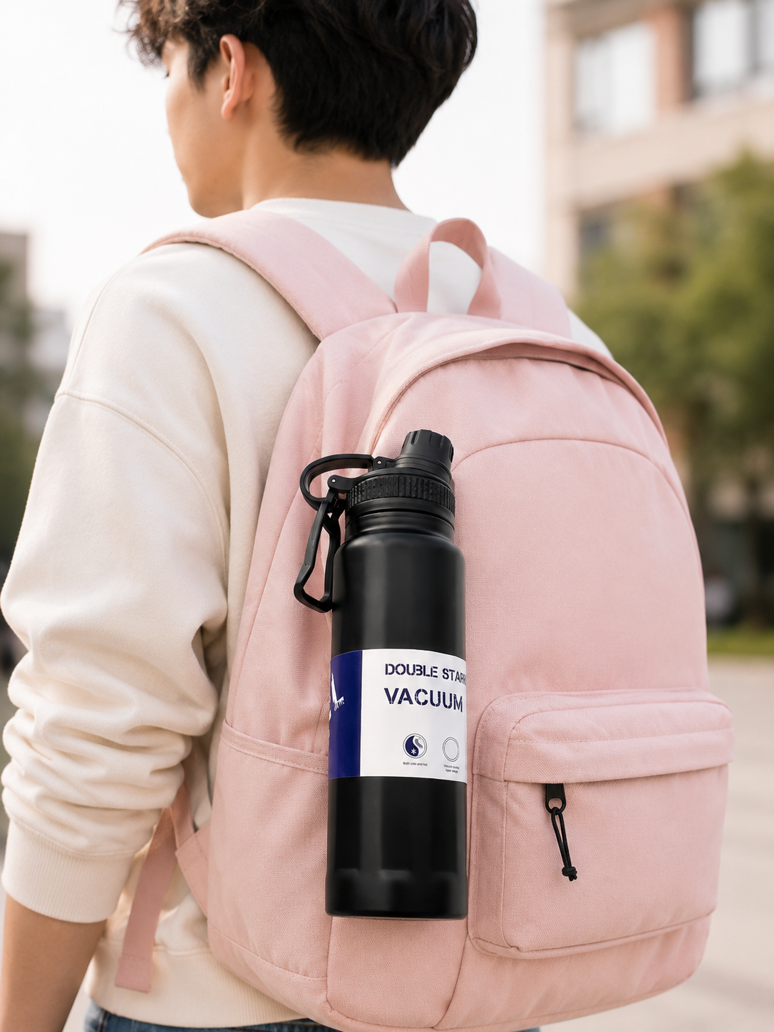 Travel Water Bottle - (800 ml)