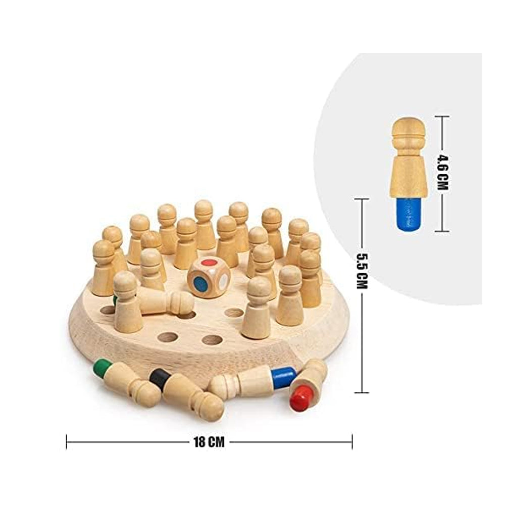 Memory Match Stick Chess Game
