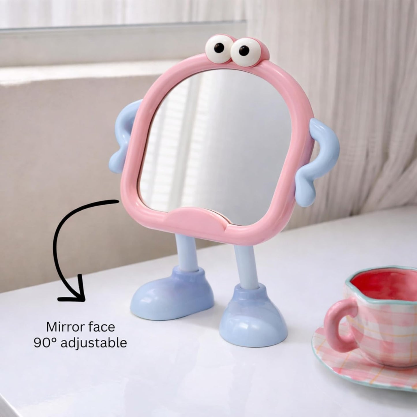 Kids Fun Cartoon Standing Mirror