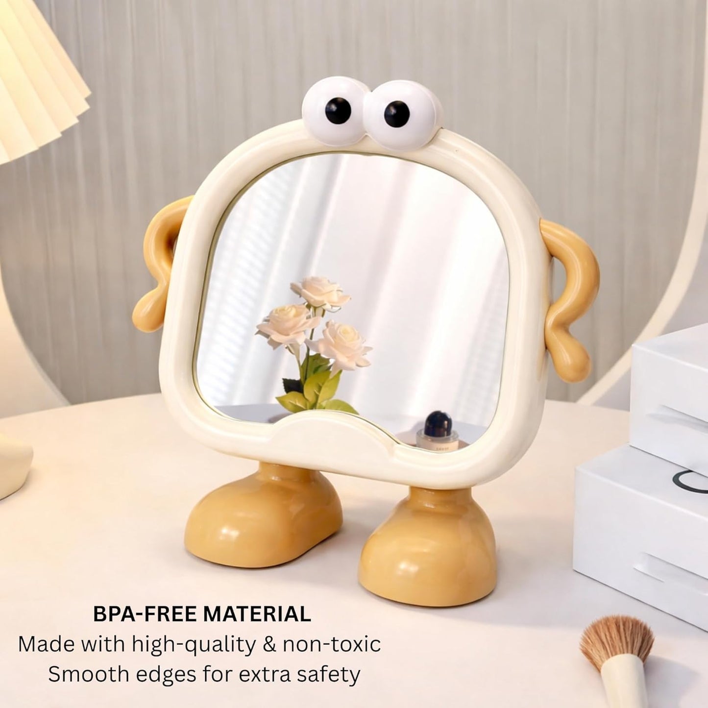 Kids Fun Cartoon Standing Mirror