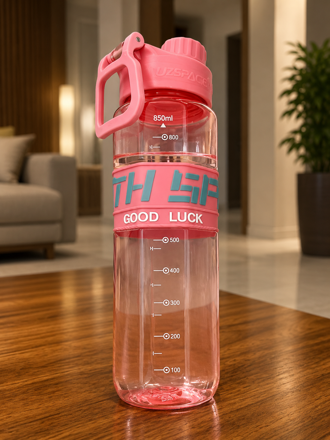 Portable Multi-Color Fitness Water Bottle