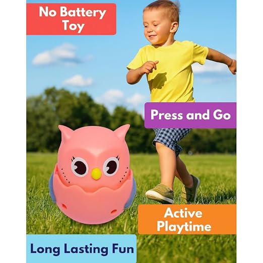 Cute Owl Tumbler Toy for Kids
