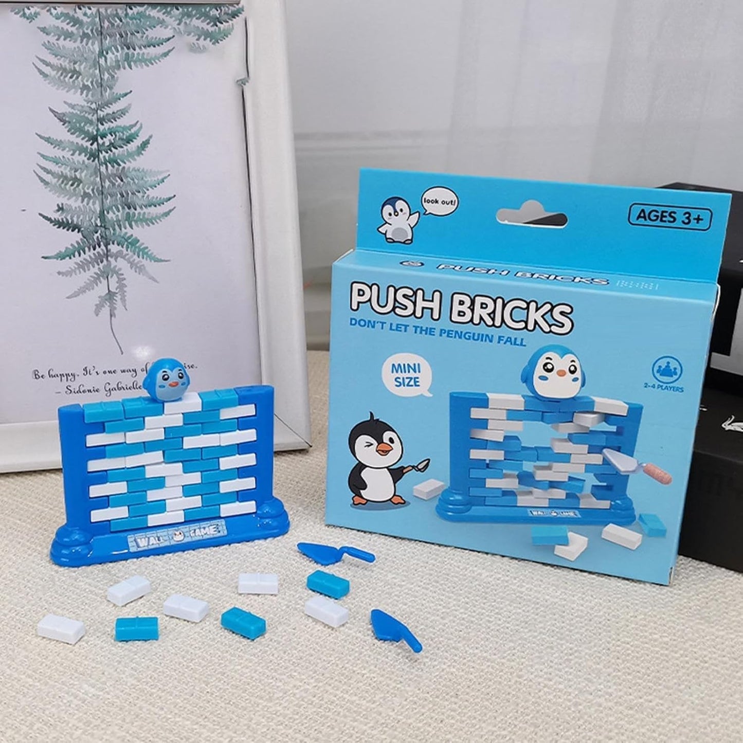 Push Bricks Balance Game for Kids