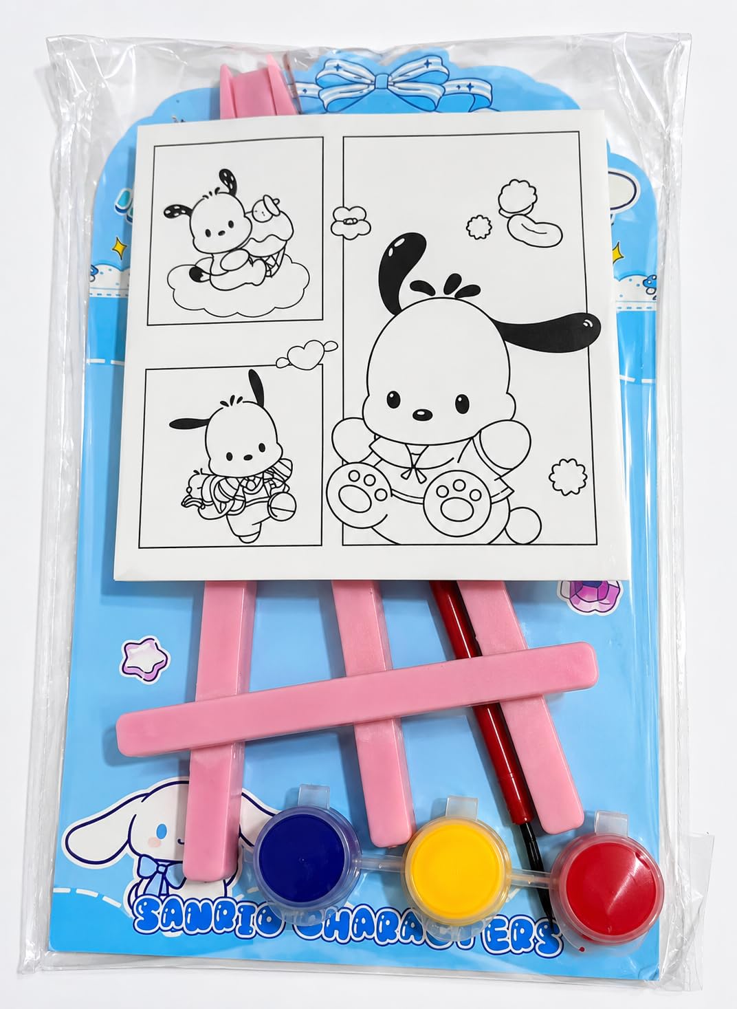 Kids Mini Canvas Painting Kit - Random Design