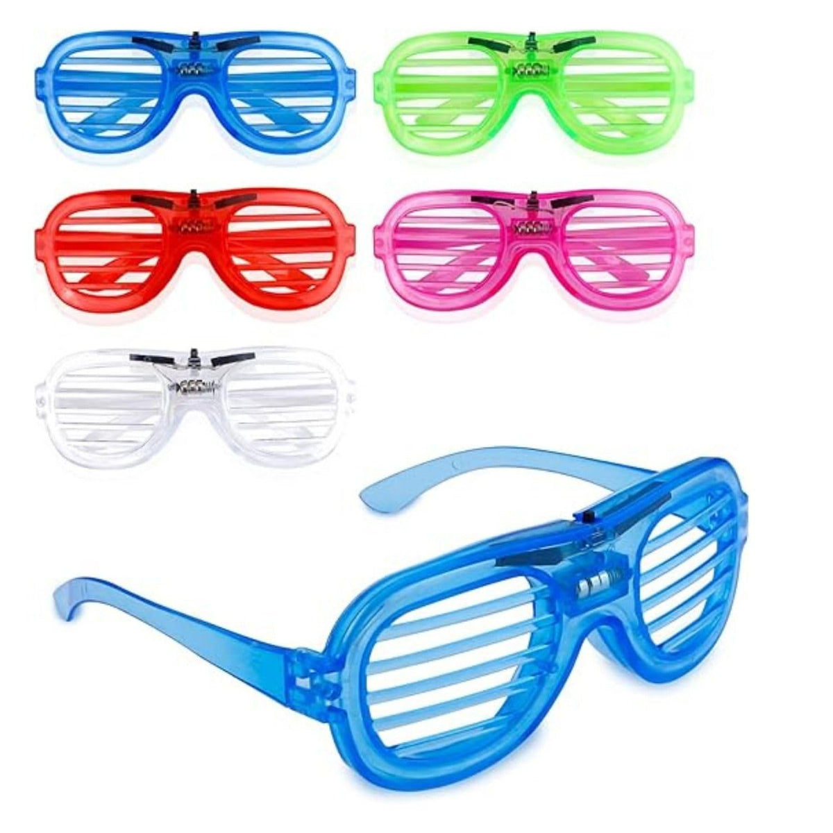 LED Light Up Party Glasses for Kids & Adults | Random Colour | Pack of 1