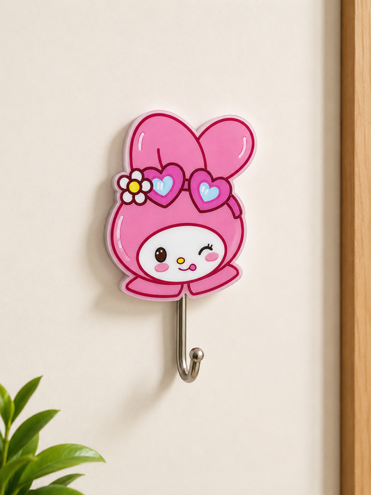 Cute Cartoon Self Adhesive Wall Hook