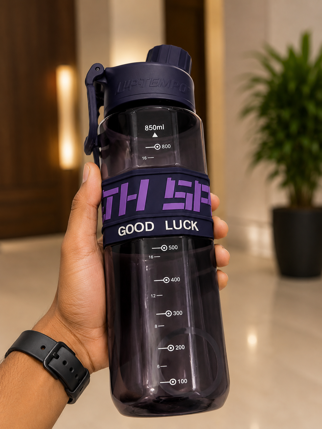 Portable Multi-Color Fitness Water Bottle