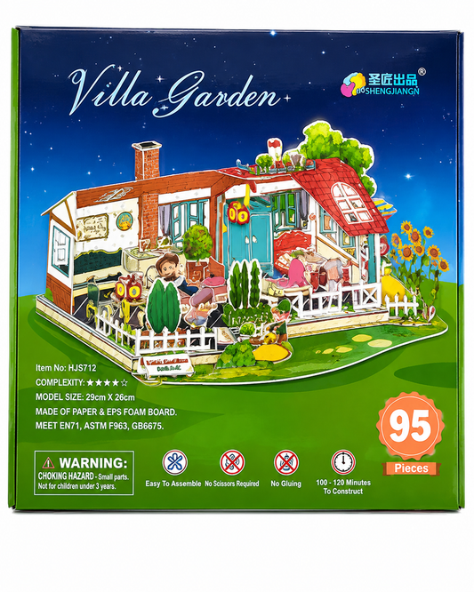 DIY 3D Foam Puzzle Model Kit