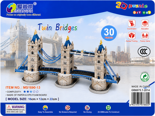 DIY 3D Puzzle Toy for Kids