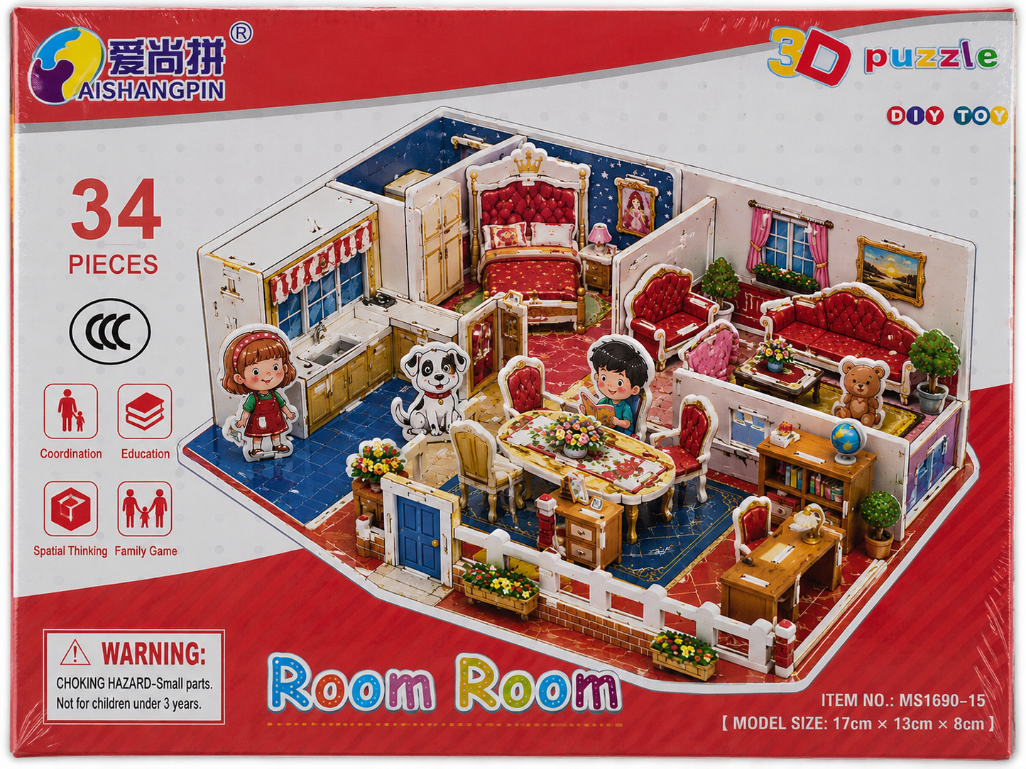 DIY 3D Puzzle Toy for Kids