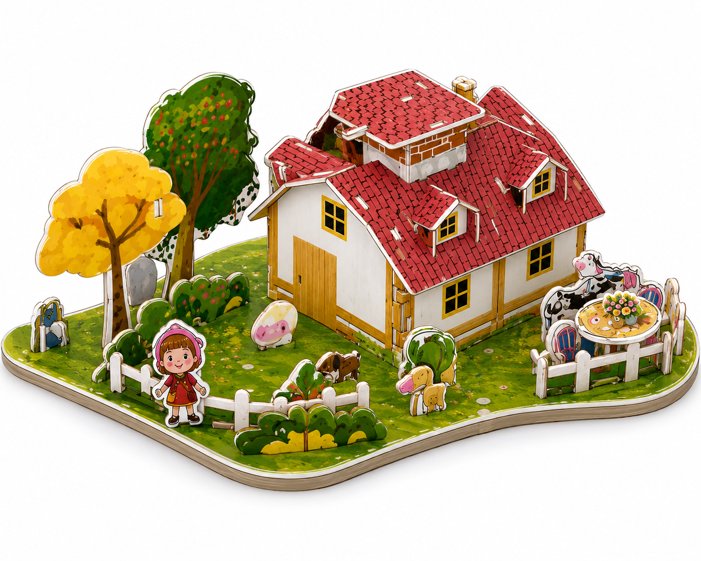 DIY 3D Puzzle Toy for Kids