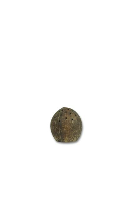 Handcrafted Coconut Shell Sambrani Dhoop Stand  (pack of 2)