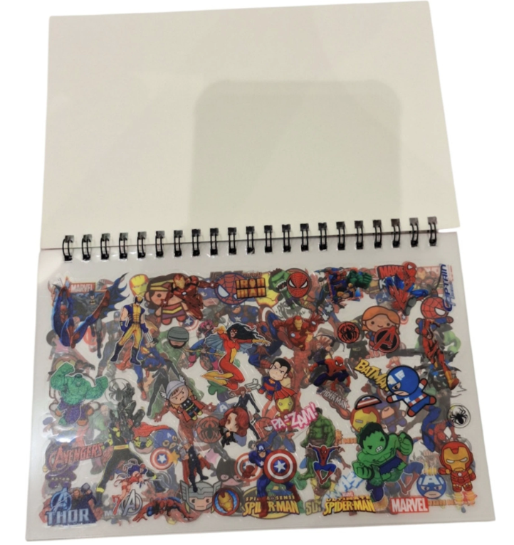 DIY Sticker Book for Kids | Creative Sticker Activity Book | Fun Art & Craft Book | Random Colour | Pack of 1