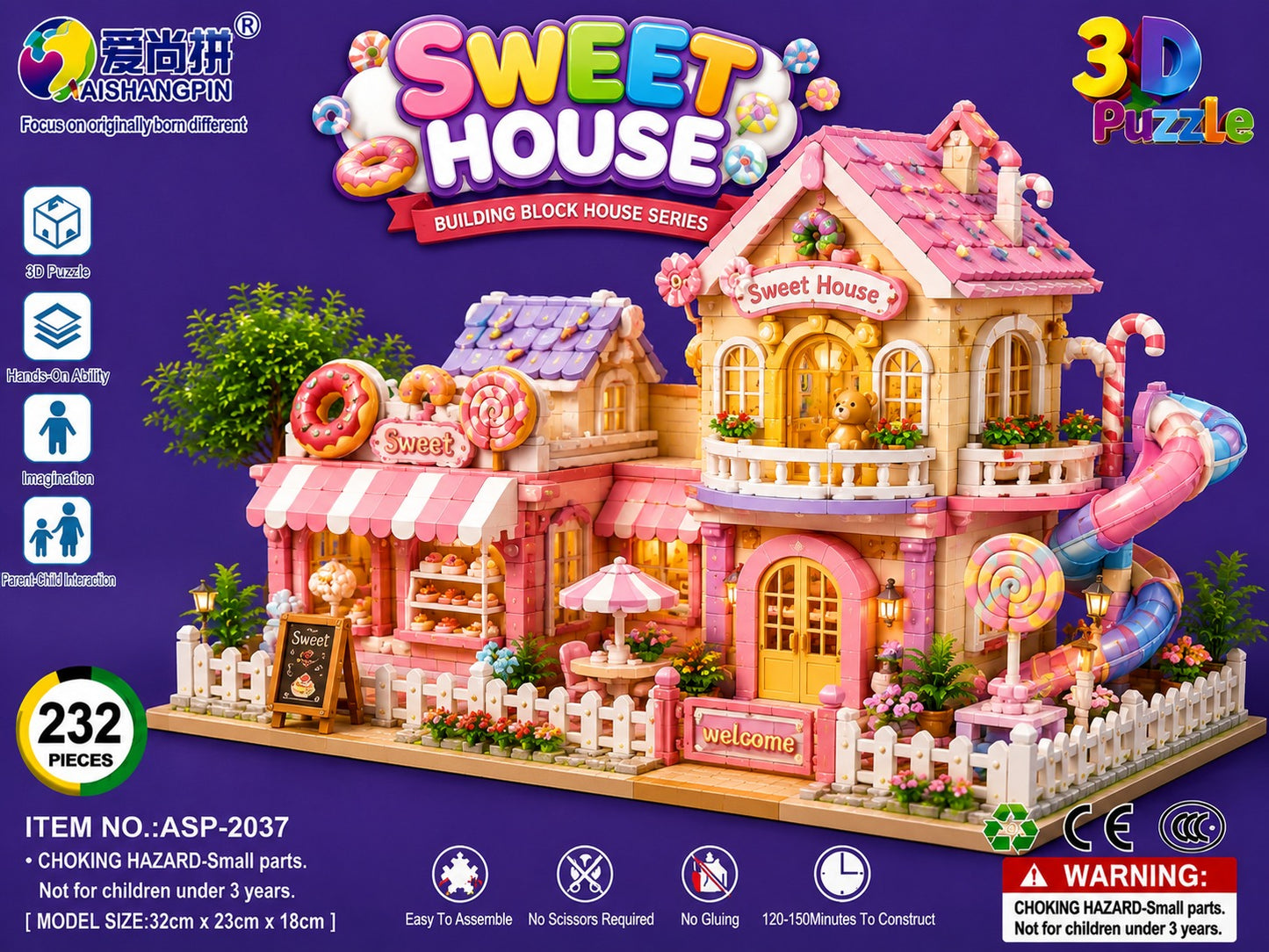 3D Building Block Puzzle