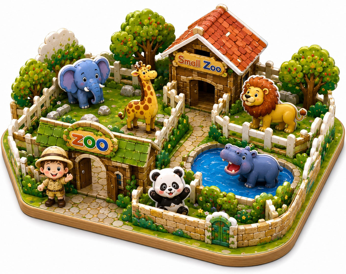 DIY 3D Puzzle Toy for Kids