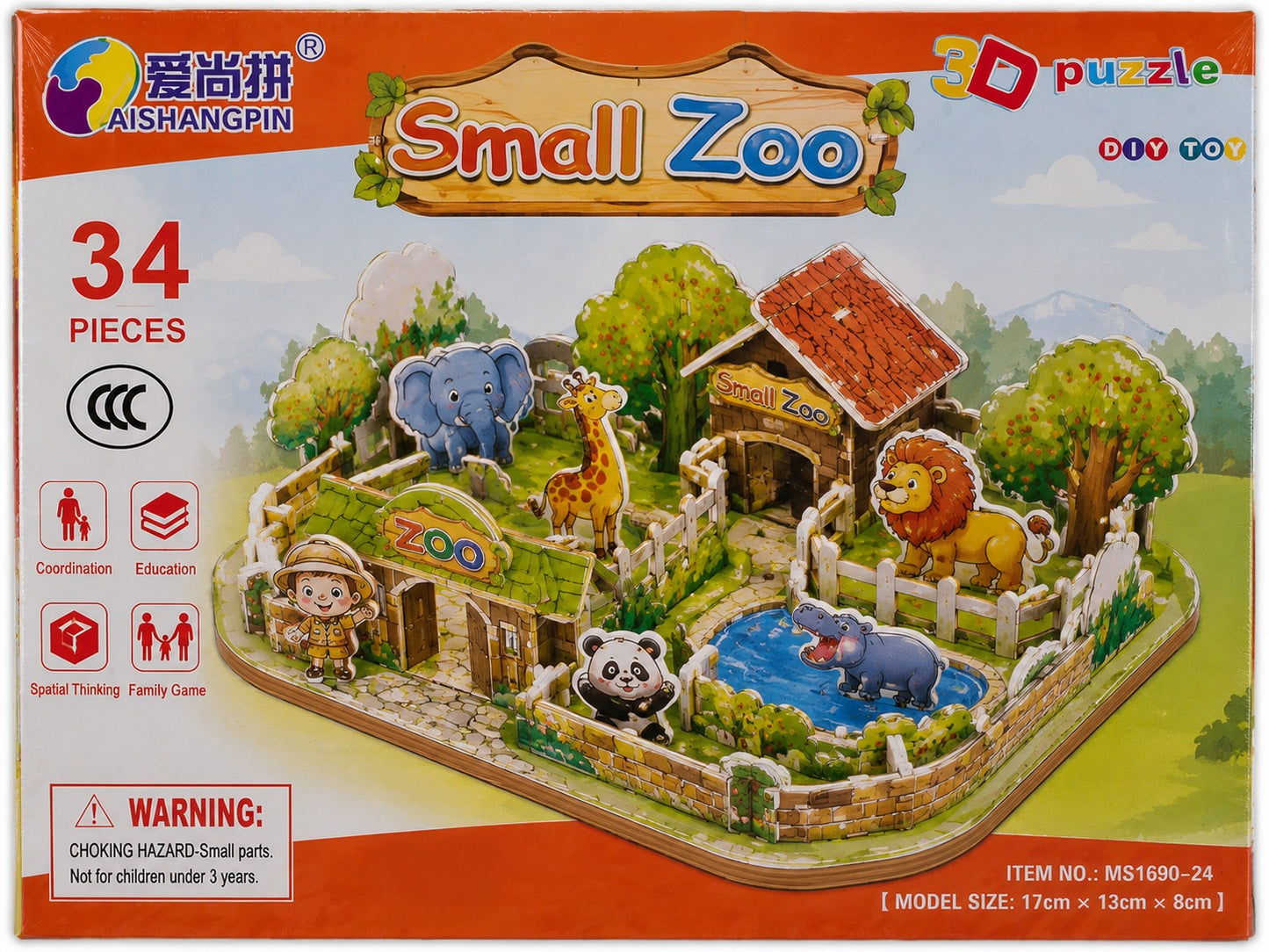 DIY 3D Puzzle Toy for Kids