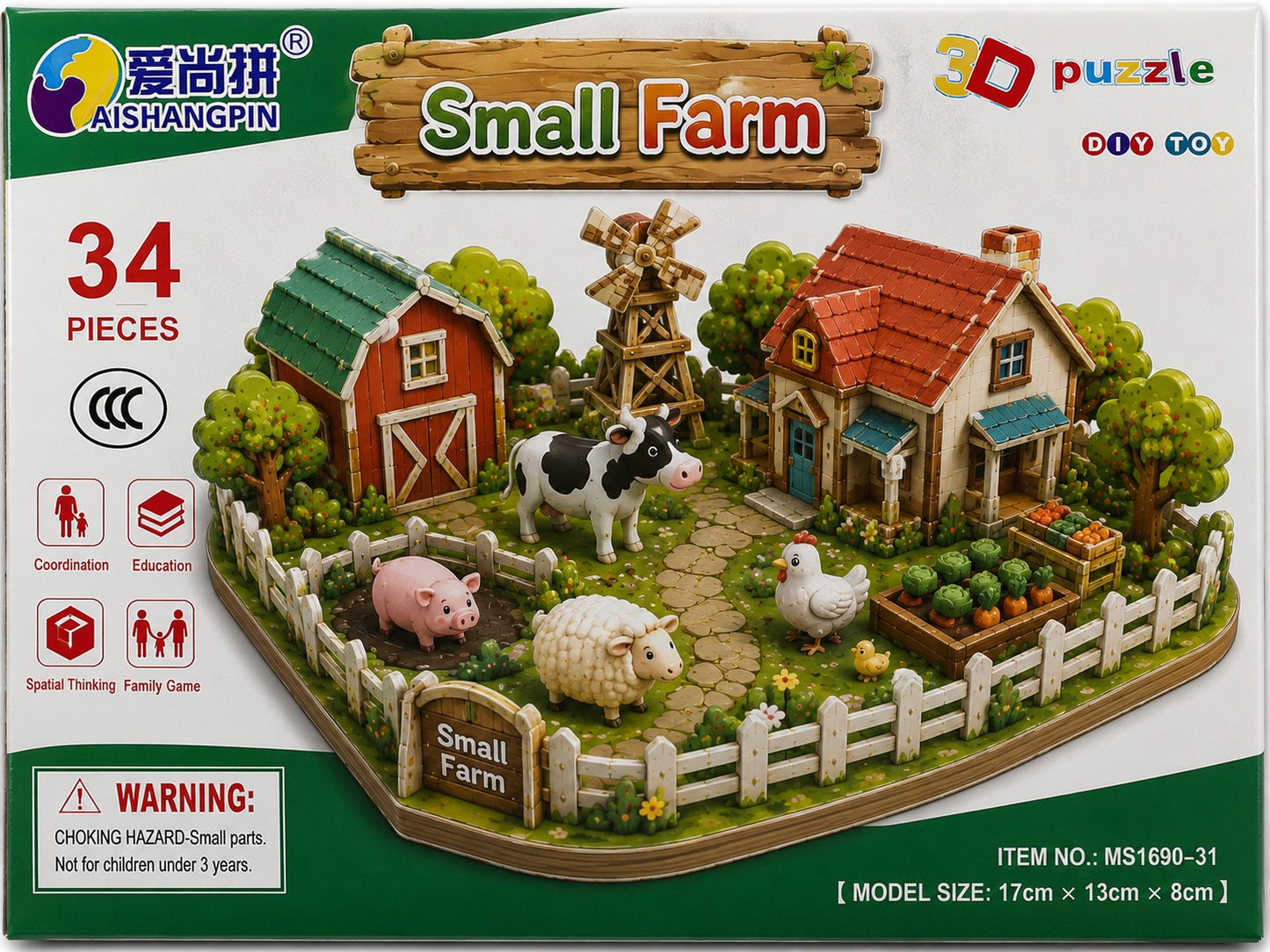 DIY 3D Puzzle Toy for Kids