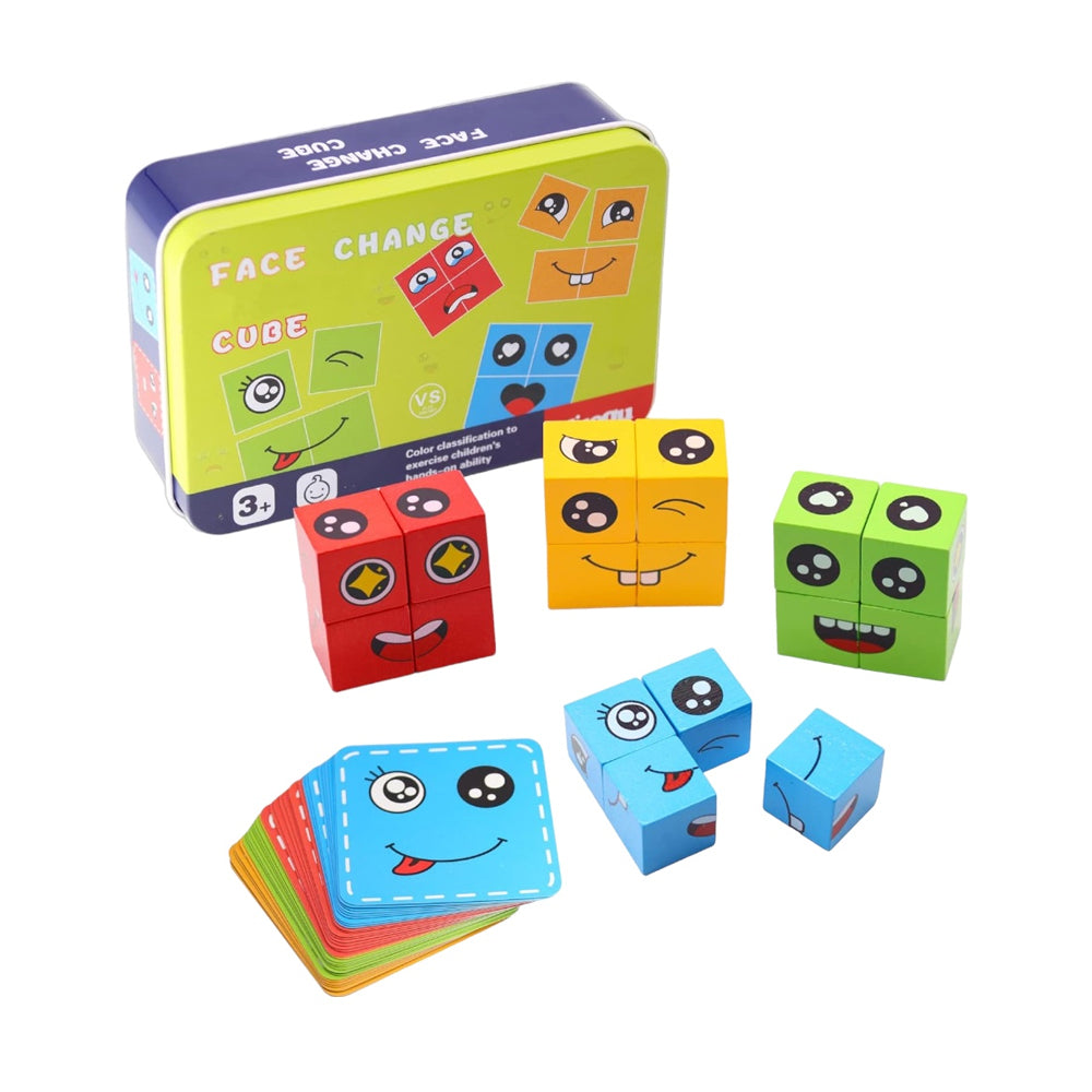 Face Changing Cube Puzzle - 72 Variations