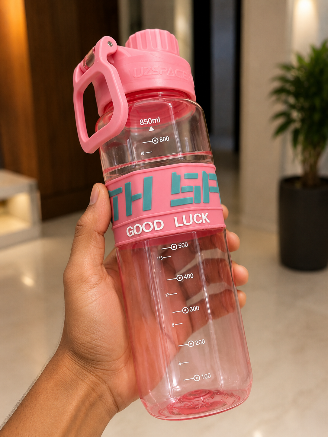 Portable Multi-Color Fitness Water Bottle