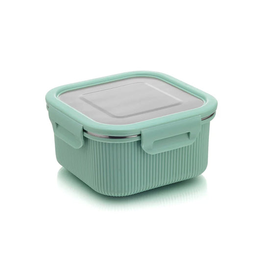 Signora ware lock N store microsafe steel squre 1500ml