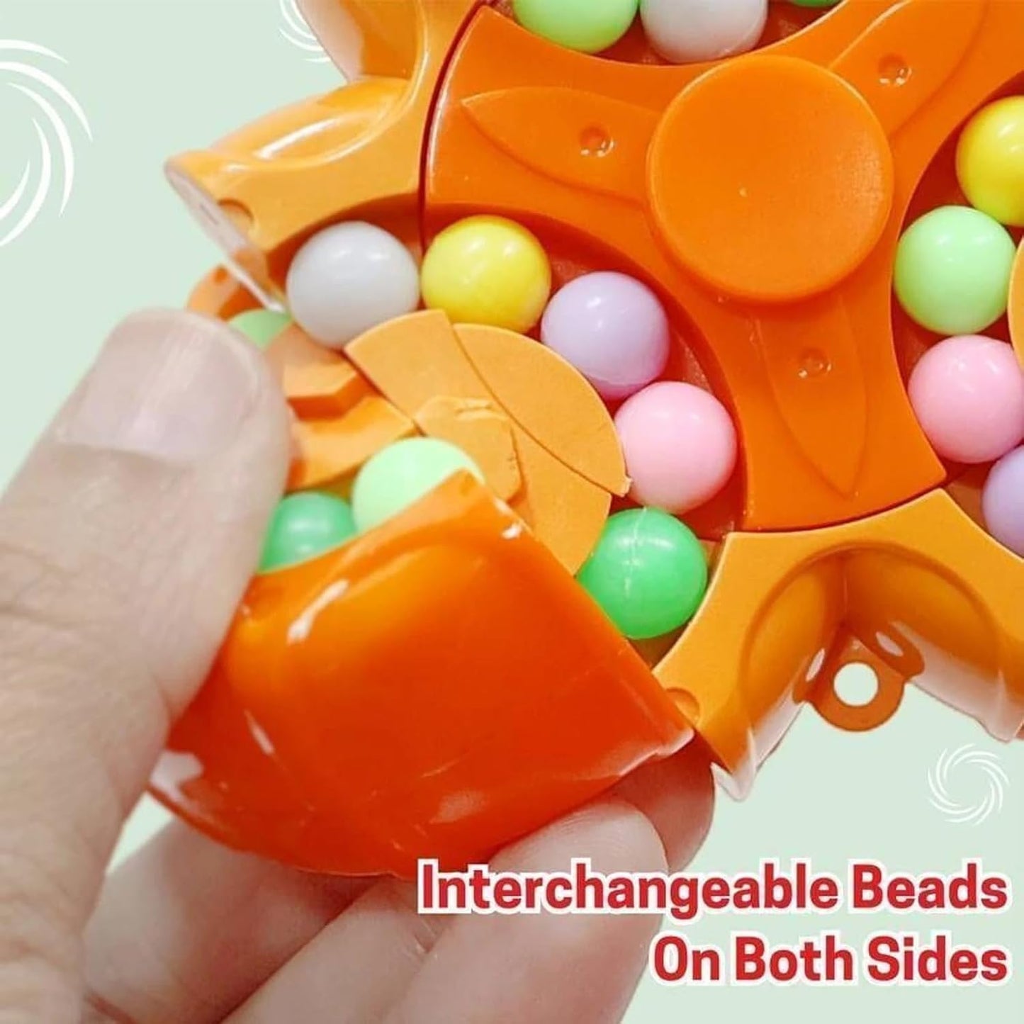 3-in-1 Rotating Ball Fidget Spinner Toy for Kids