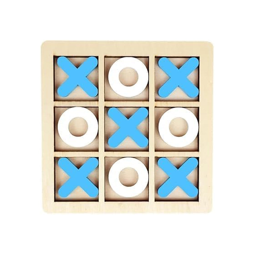Wooden Tic Tac Toe Game – Premium X O Game